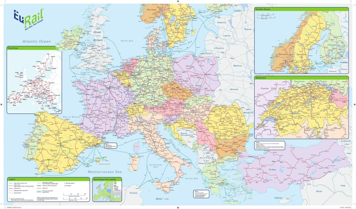 зураг eurail ирланд