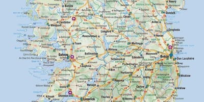 Газрын зураг газрын зураг ирланд ном