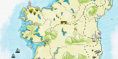 Зураг газар очиж ирландад
