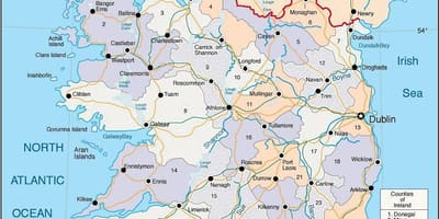 County зураг ирланд нь хотууд